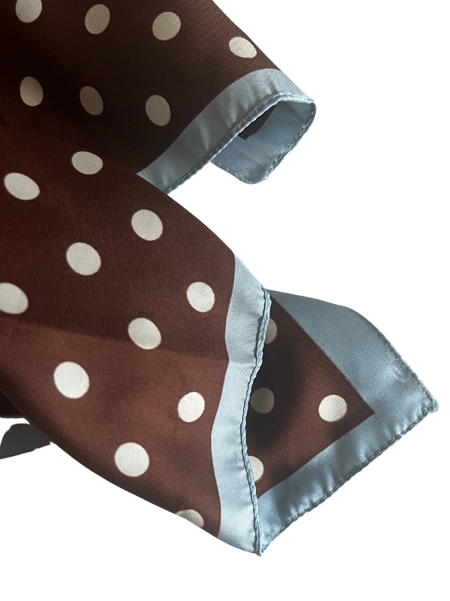 polkadots skinny scarf