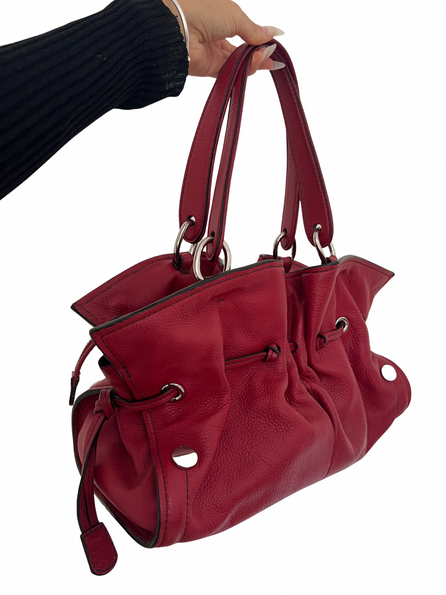 red coccinelle bag