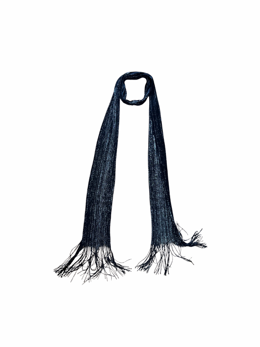 skinny scarf black