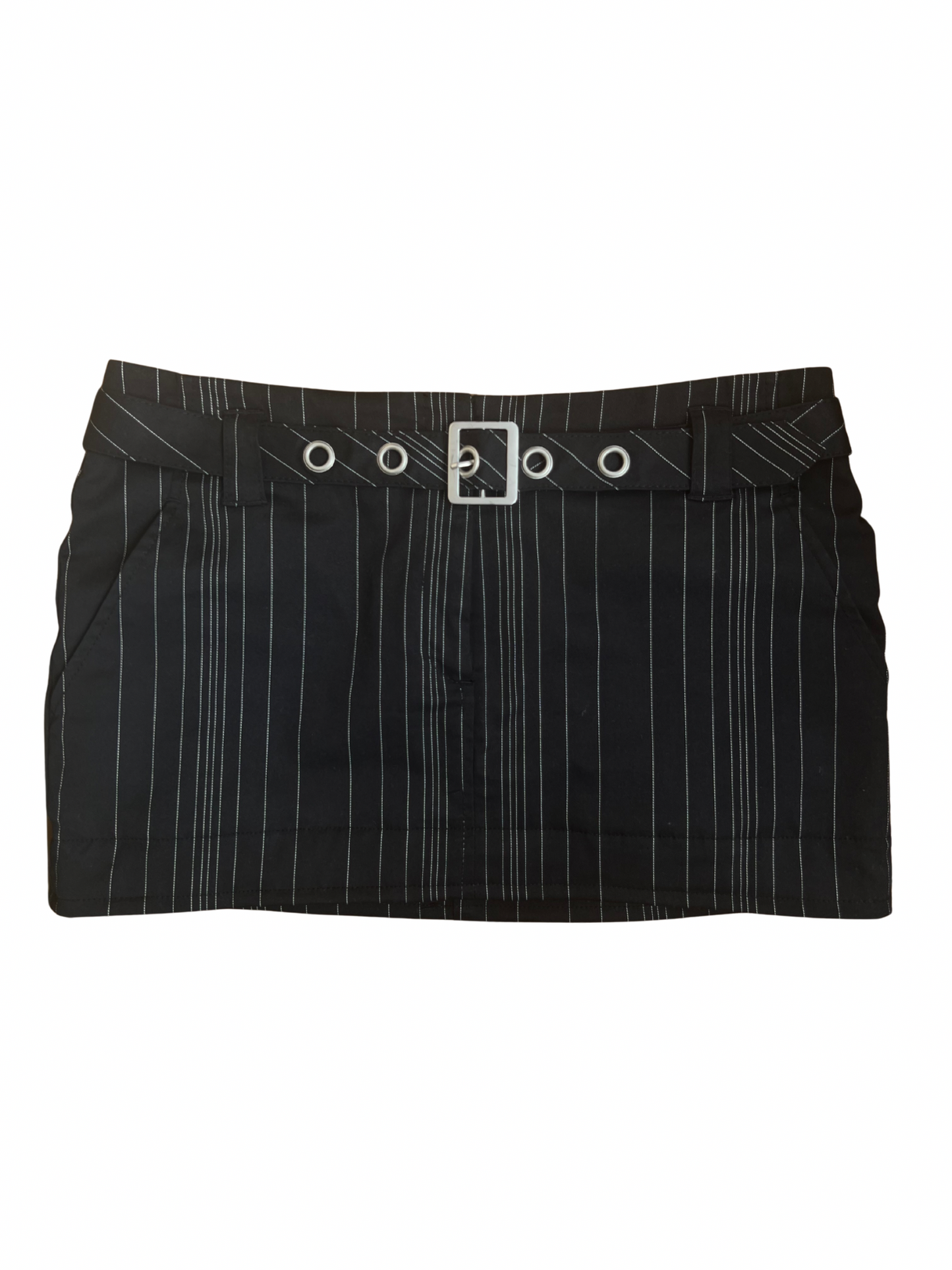 buckle miniskirt