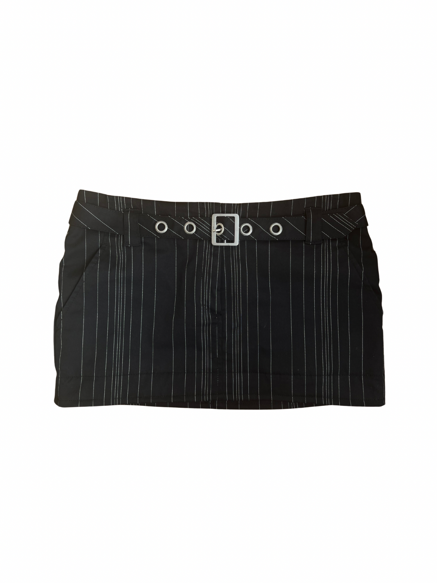buckle miniskirt