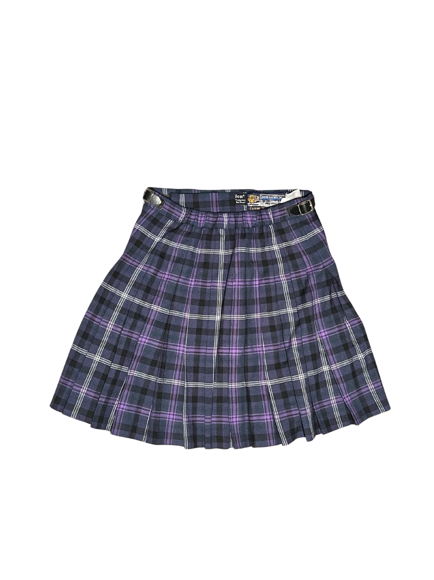 plaid skirt