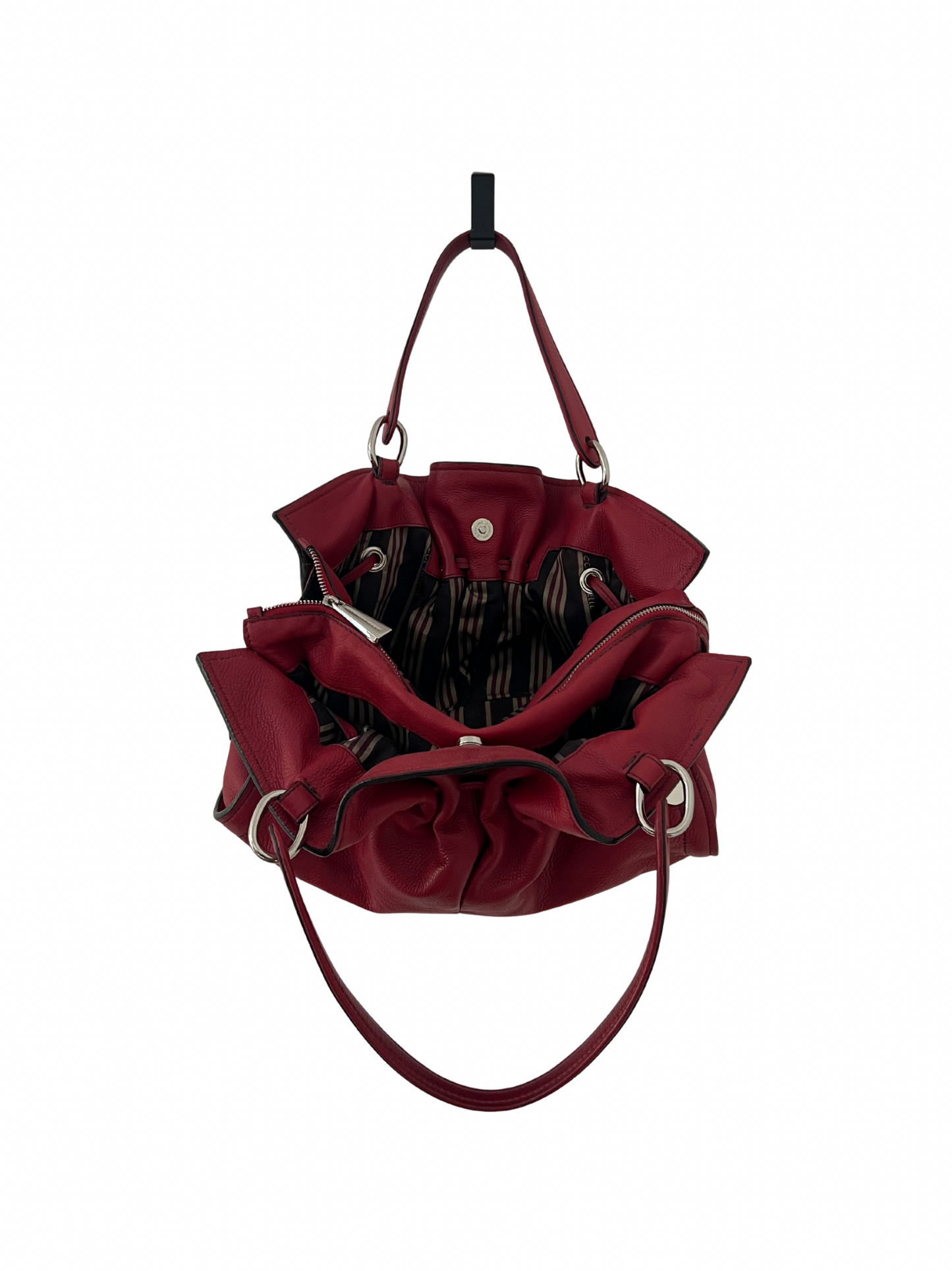 red coccinelle bag