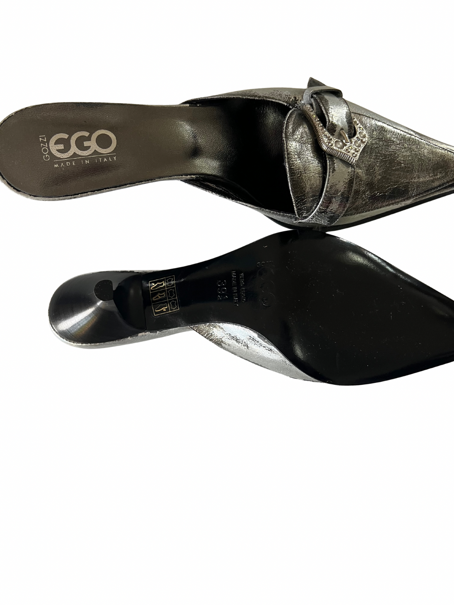 Beverly Feldmann Block Heel Mules