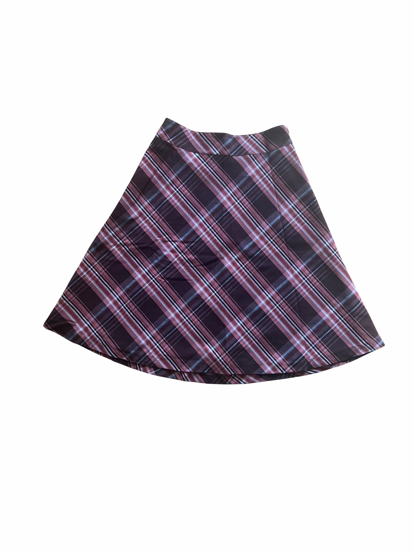 checkered skirt