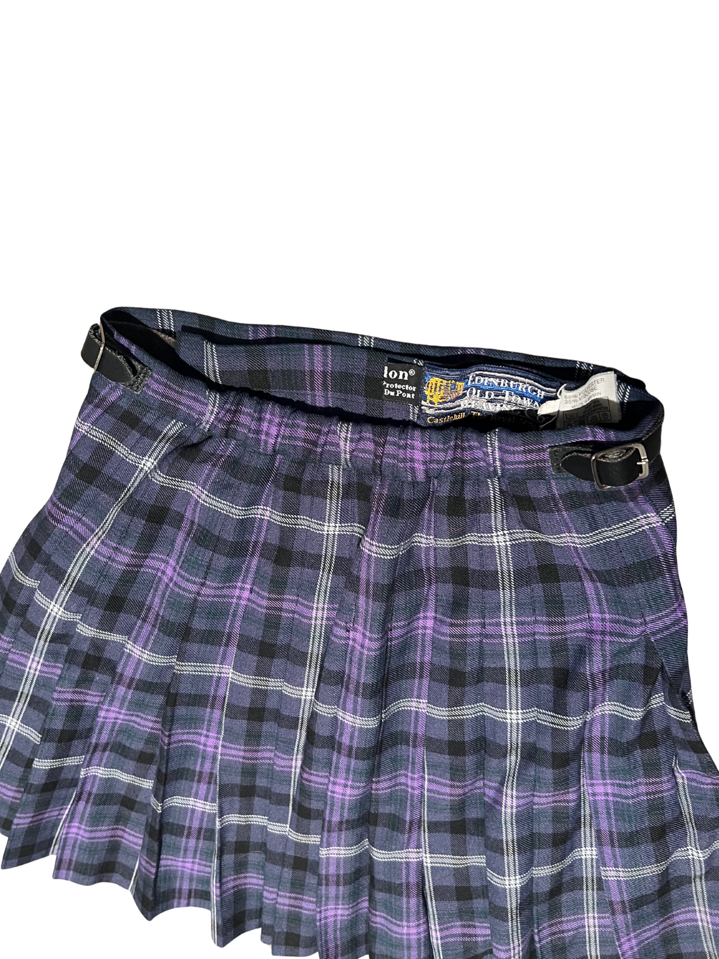 plaid skirt