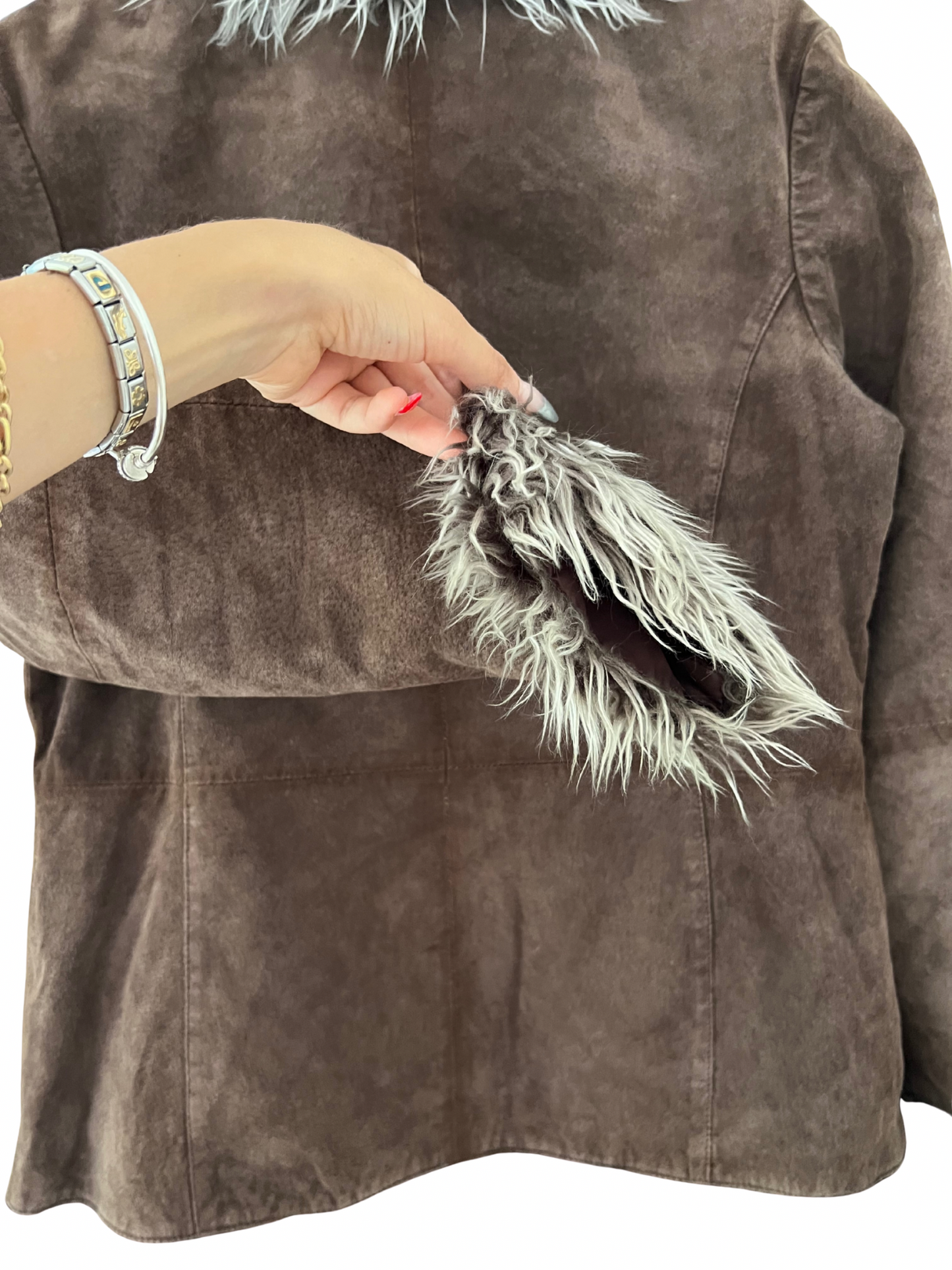 y2k 2000 inspired afghan coat