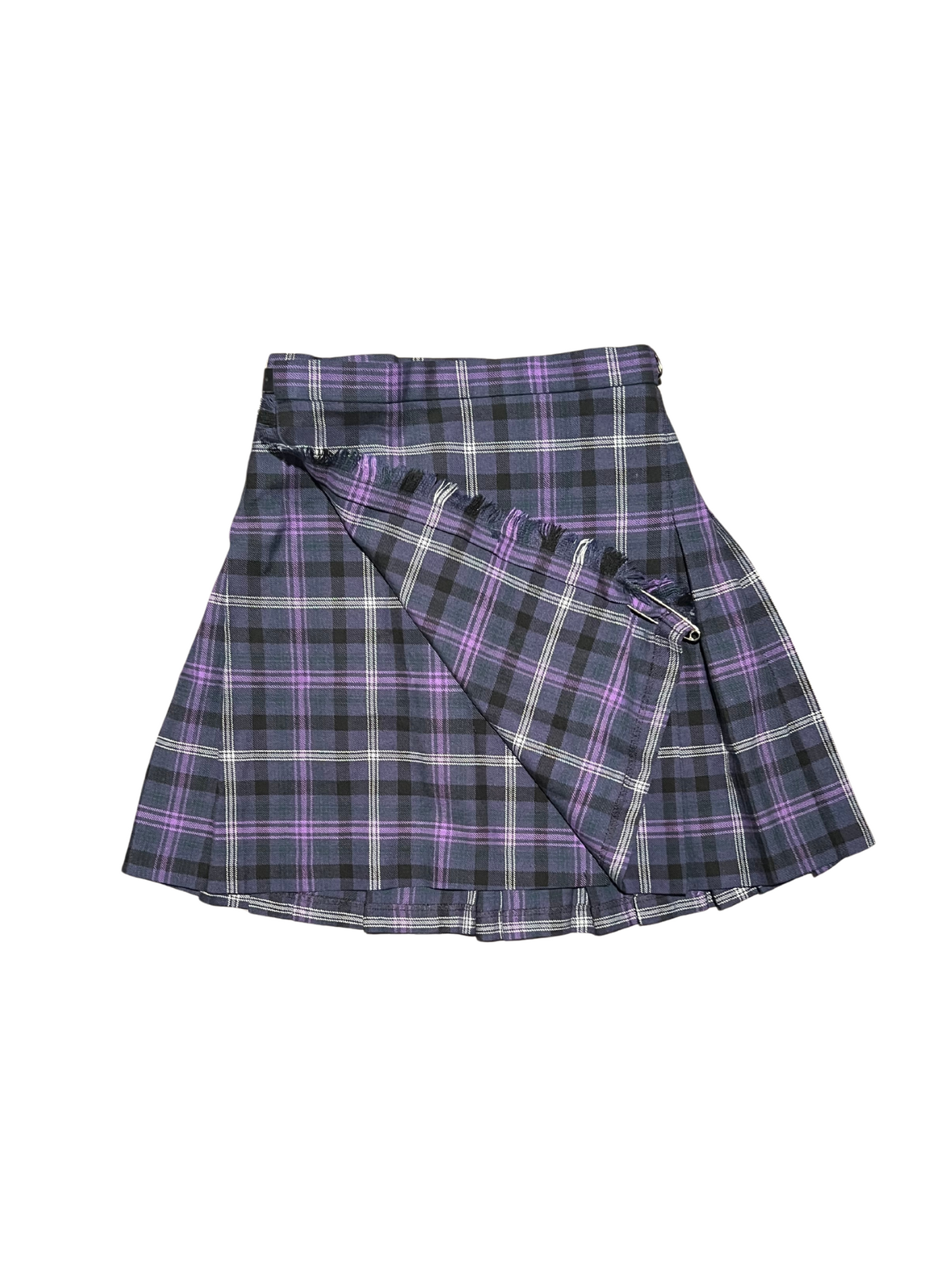 plaid skirt