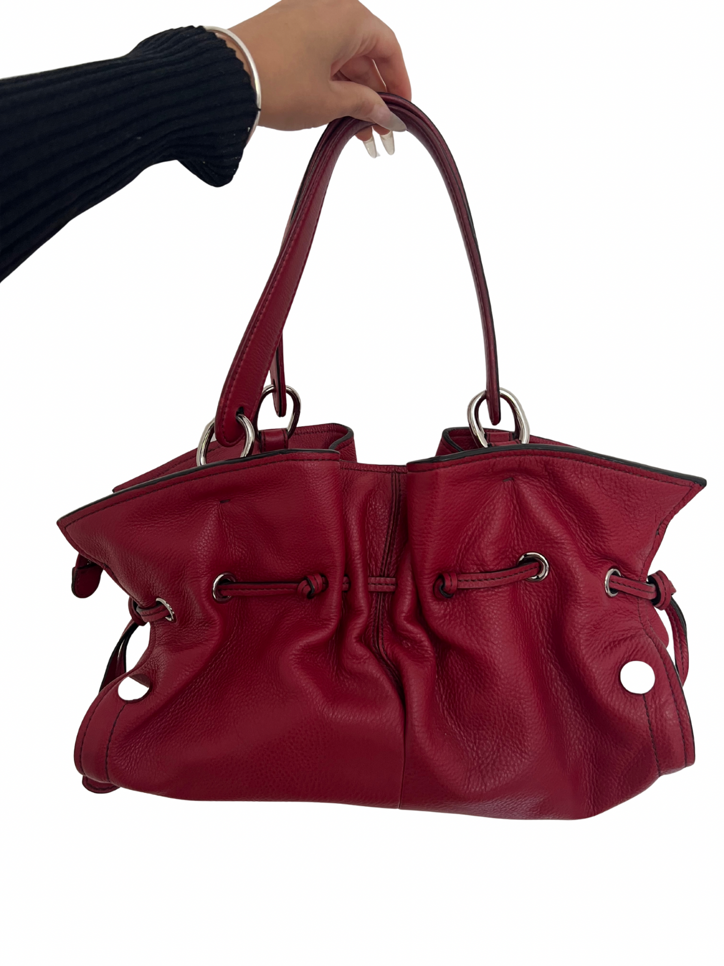 red coccinelle bag