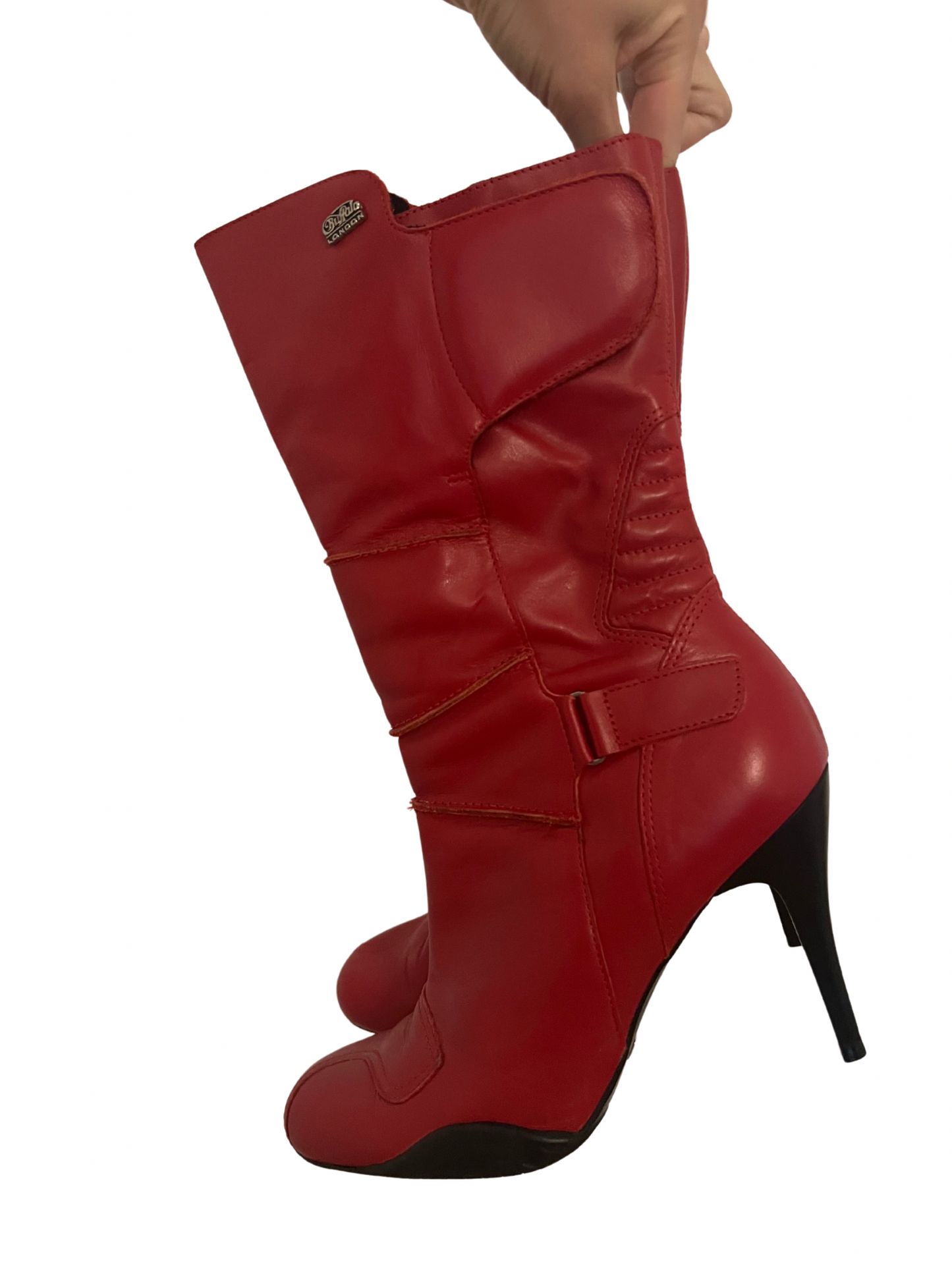 rare buffalo biker boots