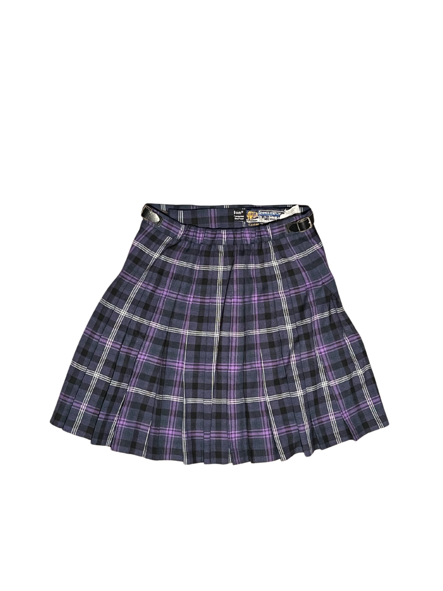 plaid skirt