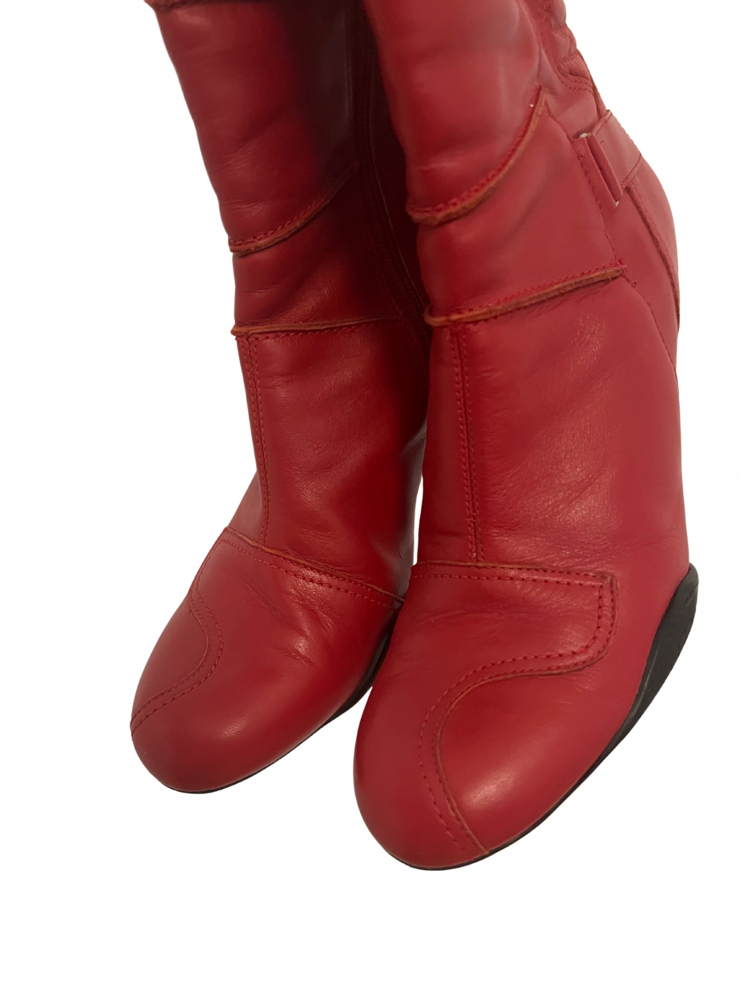 rare buffalo biker boots