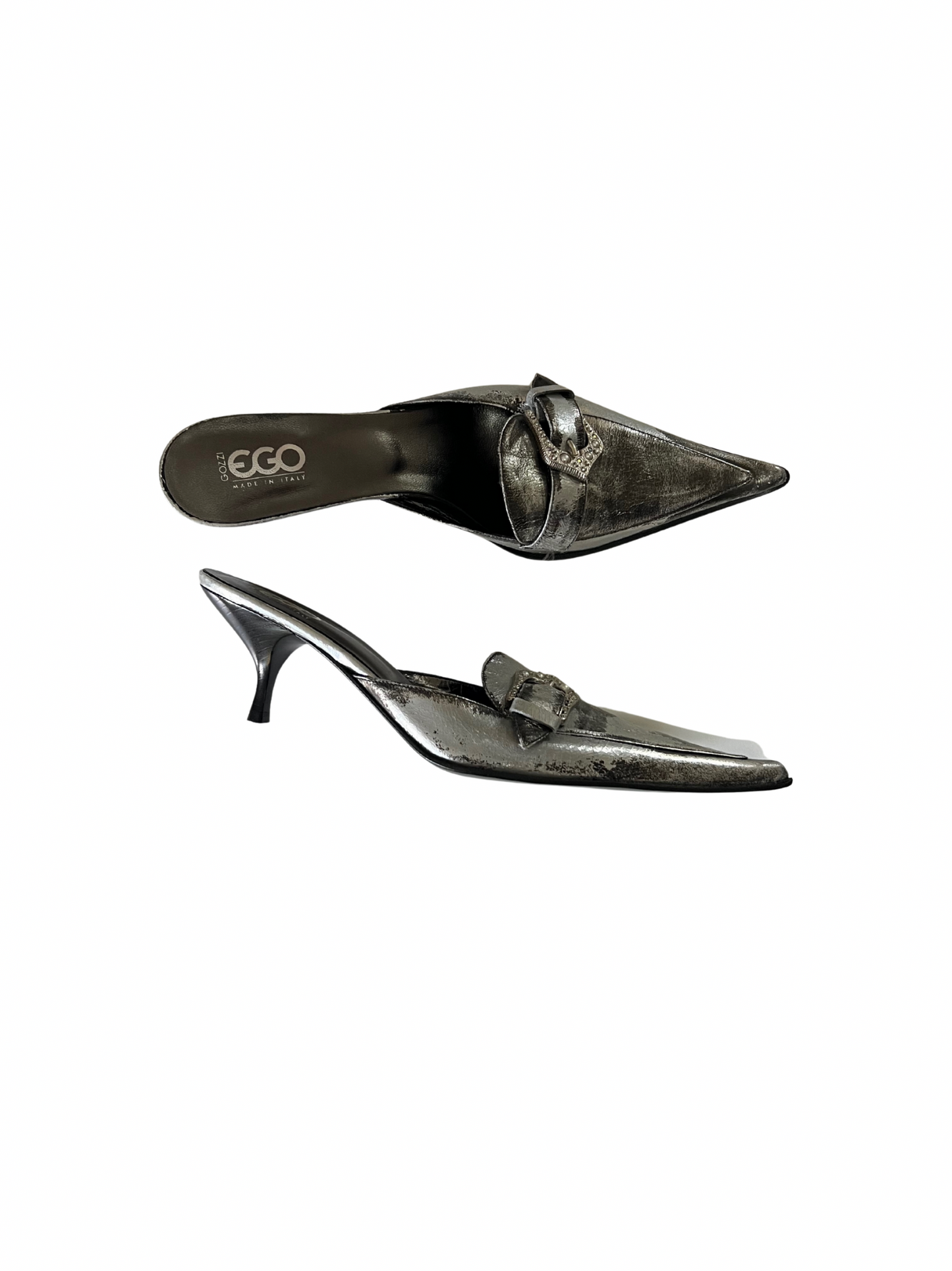 kittenheels with buckle