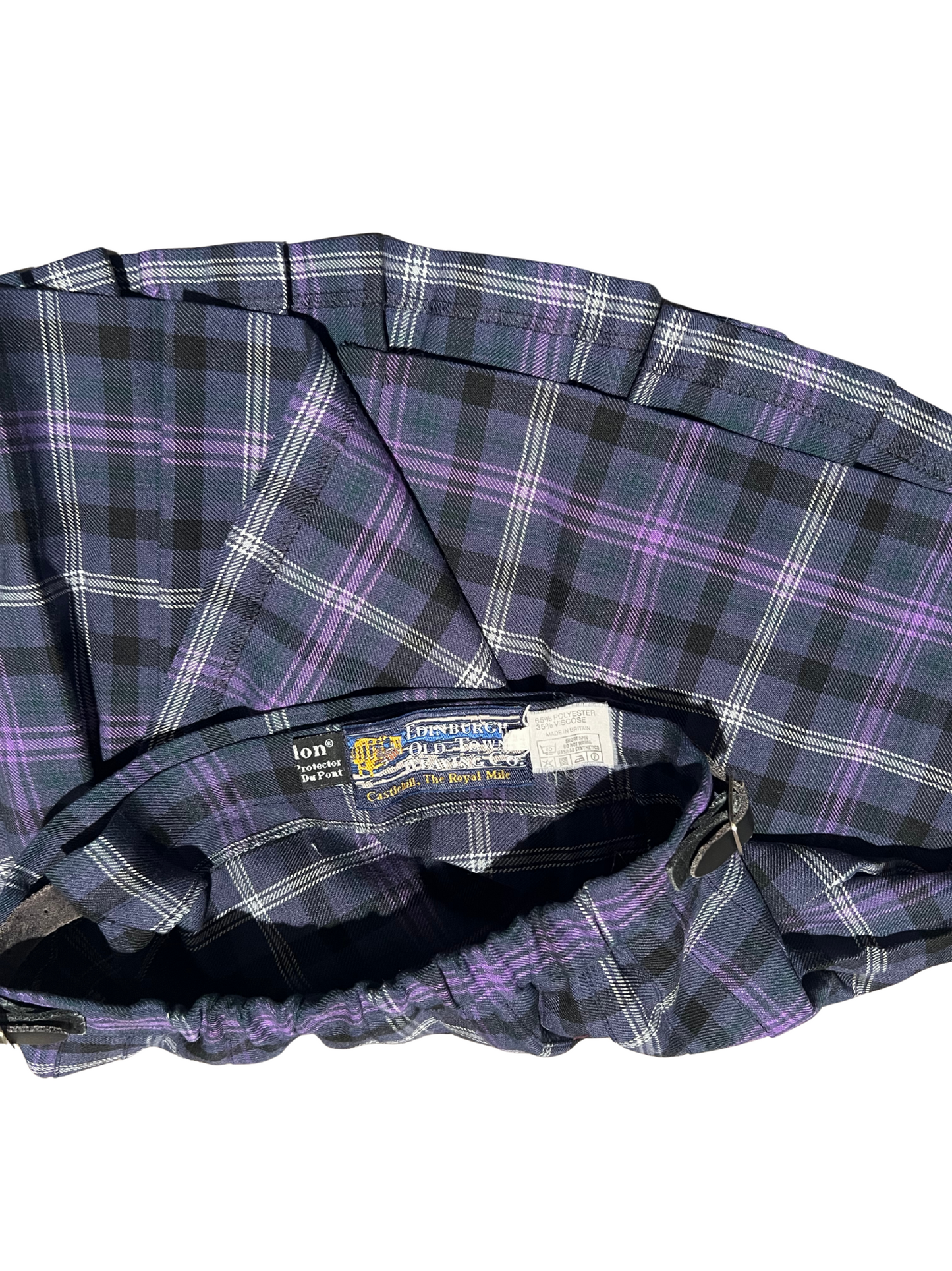 plaid skirt