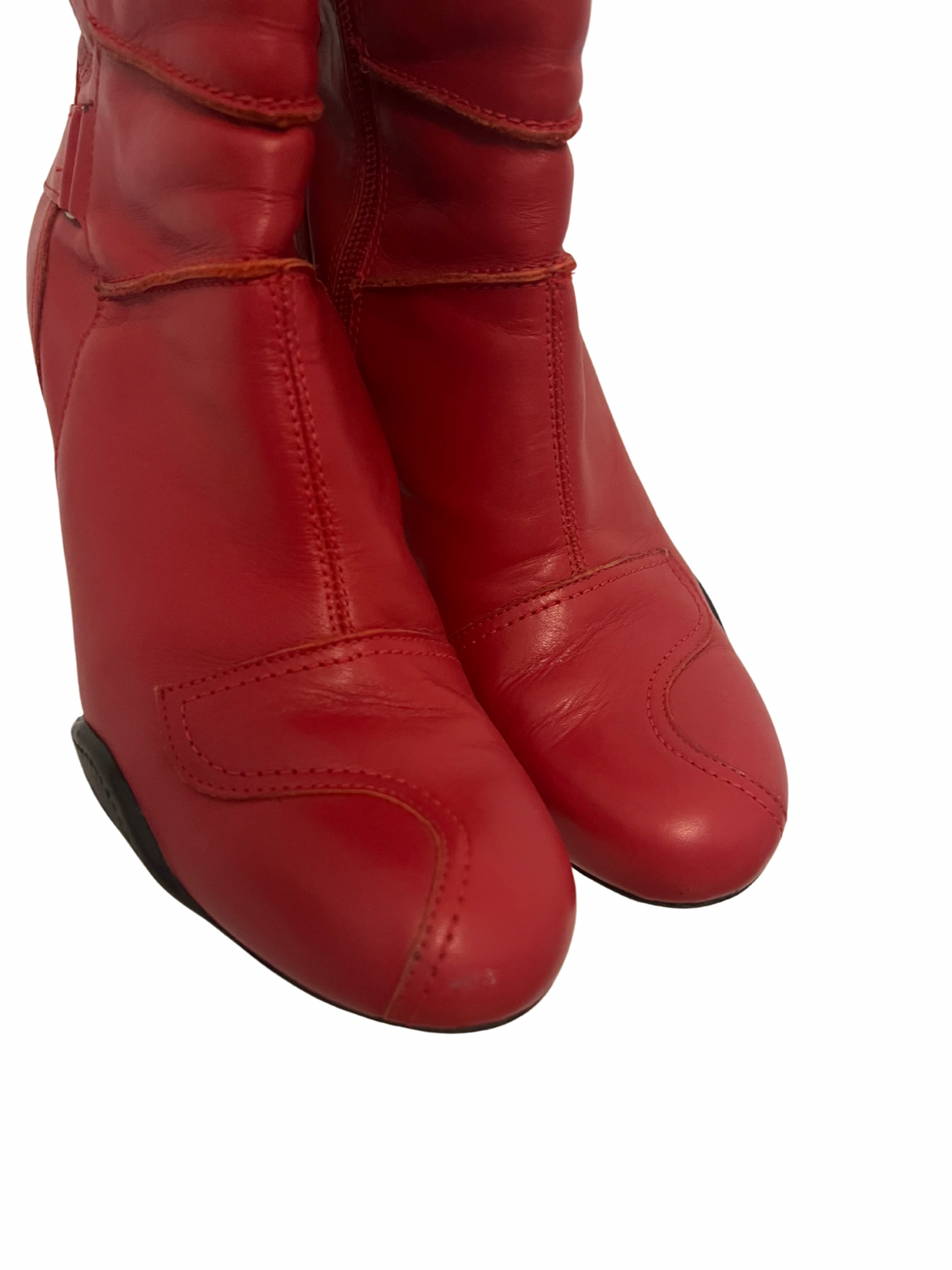 rare buffalo biker boots