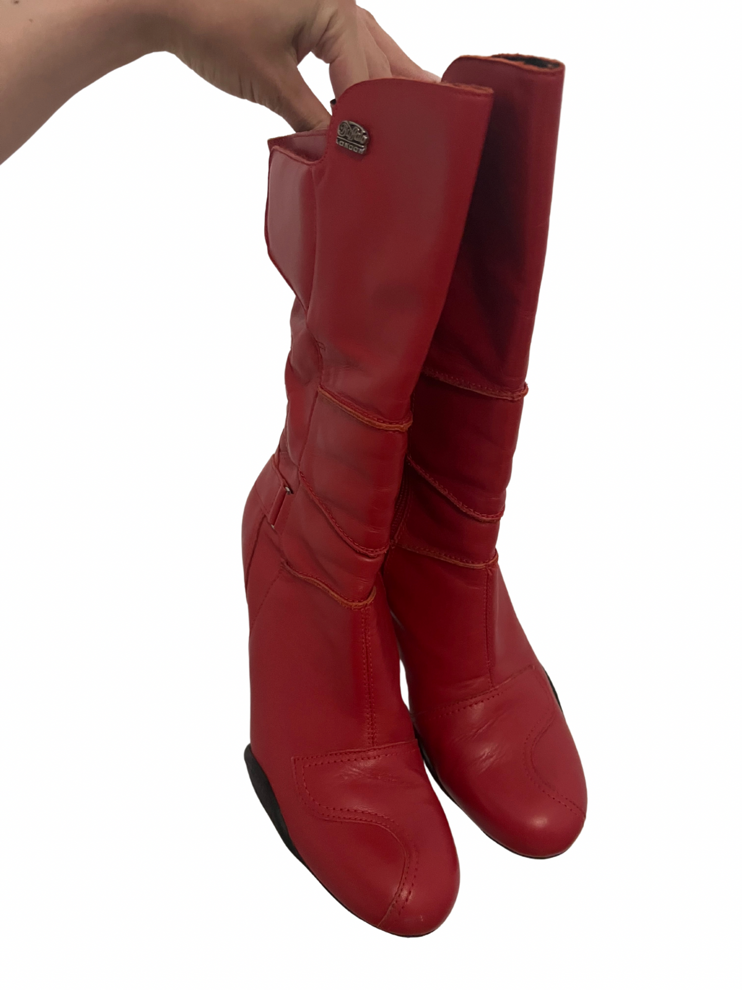 rare buffalo biker boots