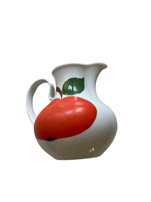 vintage milk jug , flower pot