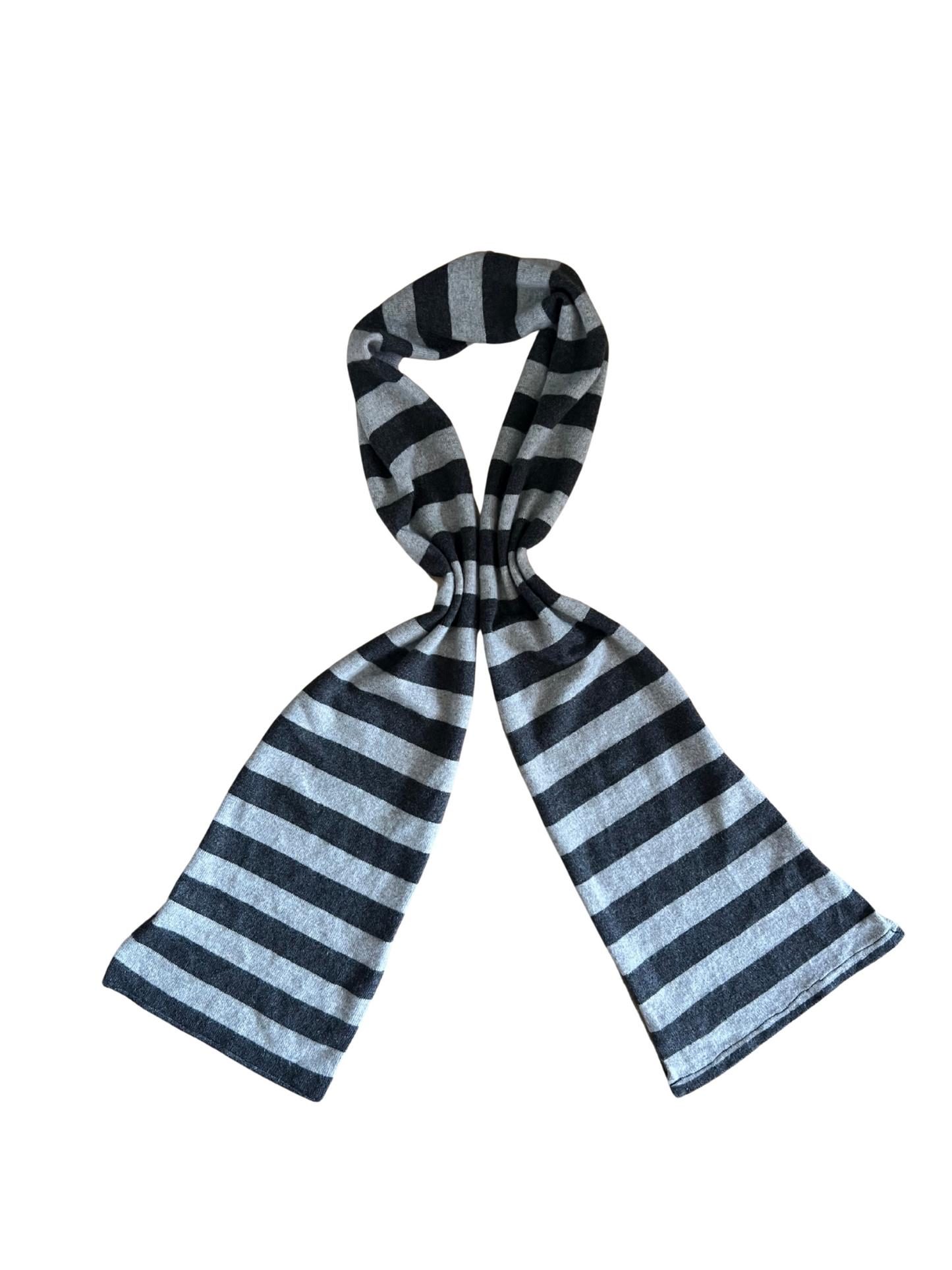striped skinny scarf