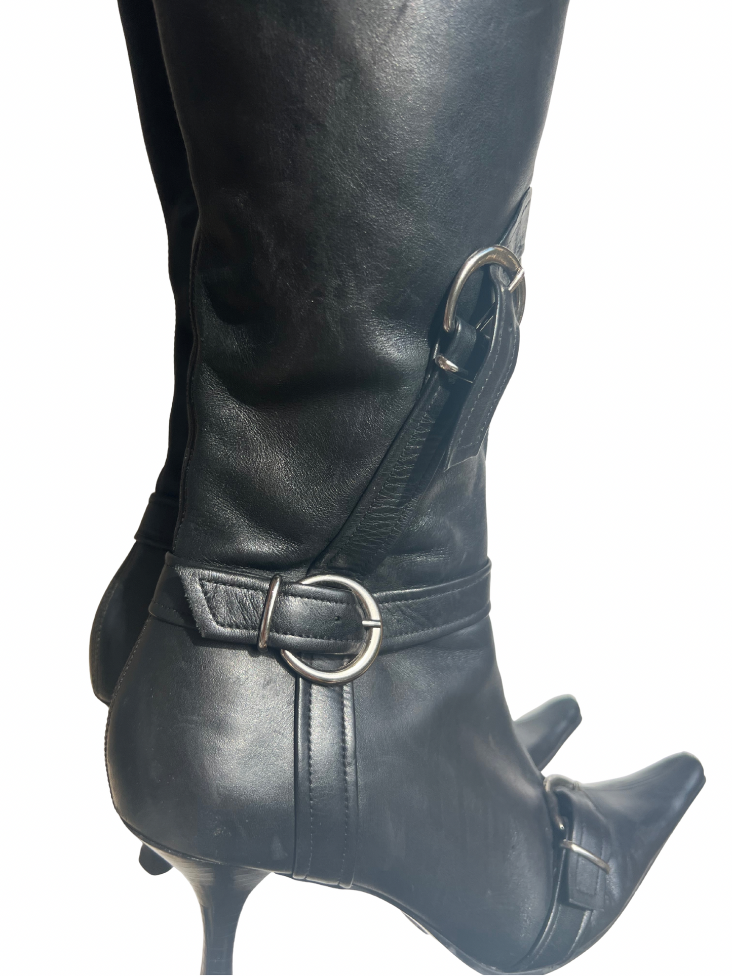 rare buckle buffalo london heels