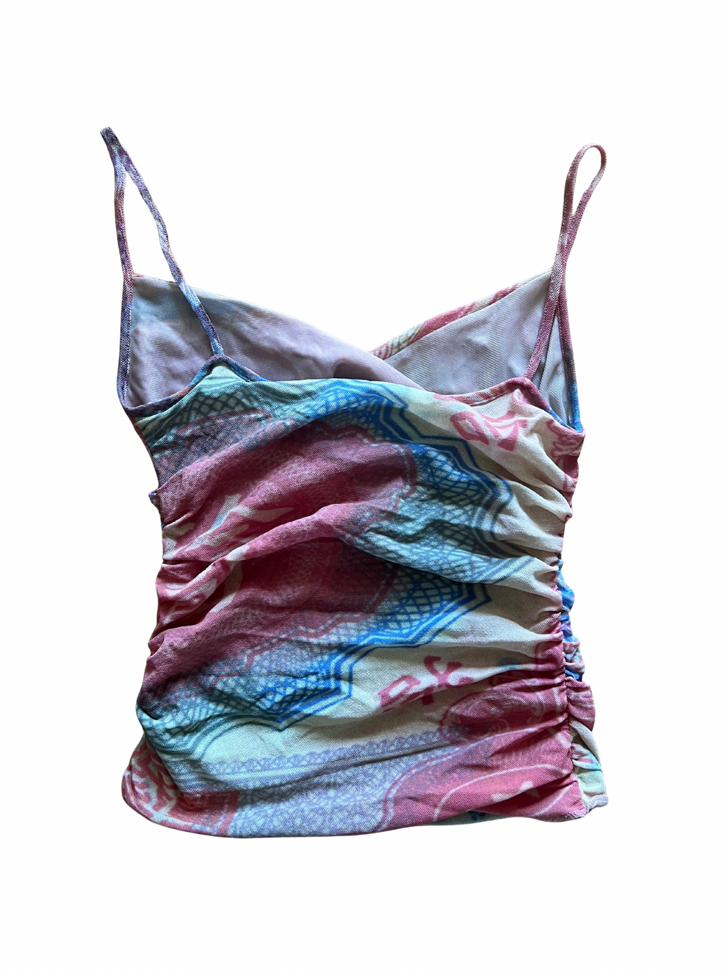 mesh asymmetrical top