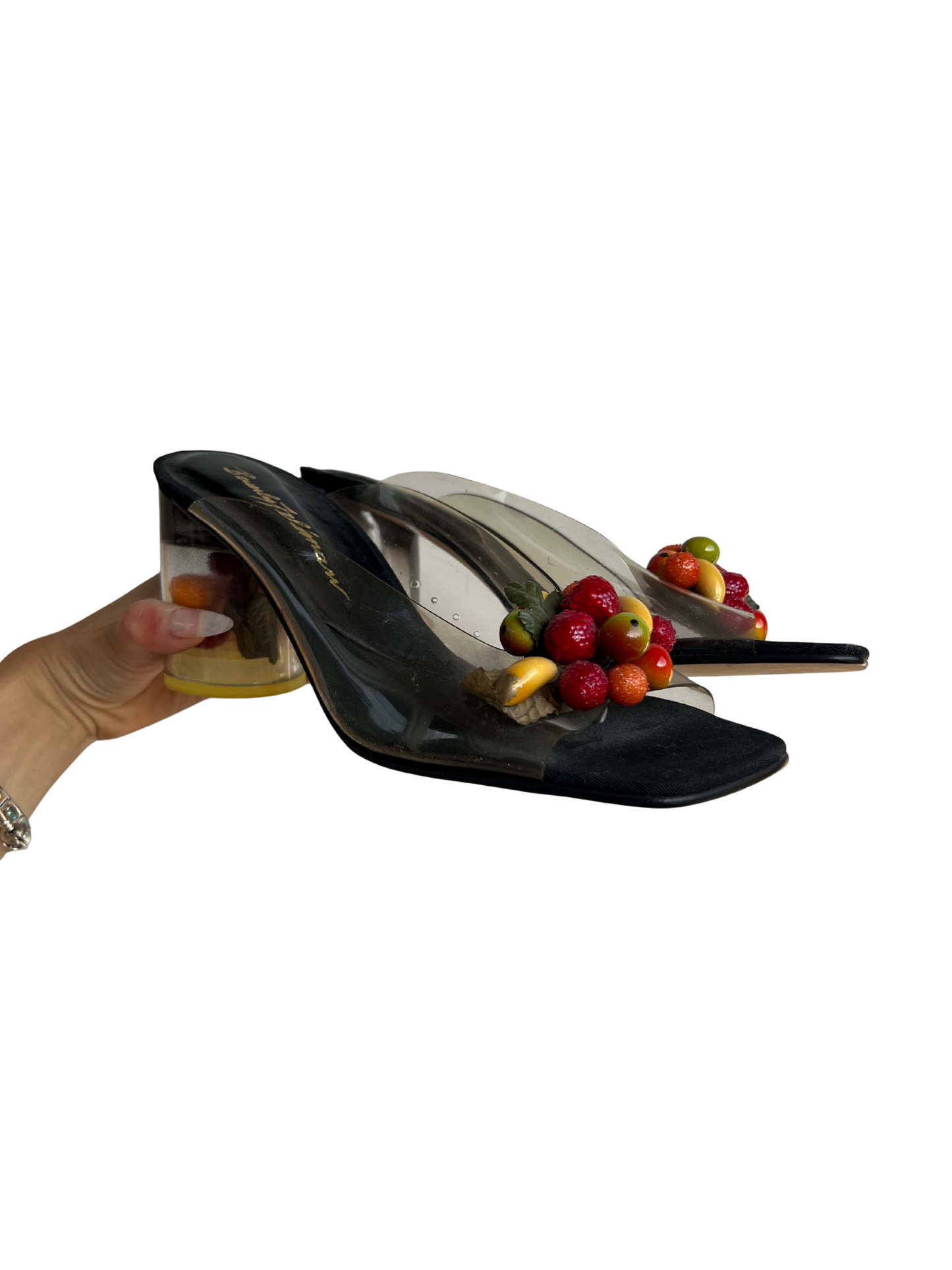 Beverly Feldmann Block Heel Mules