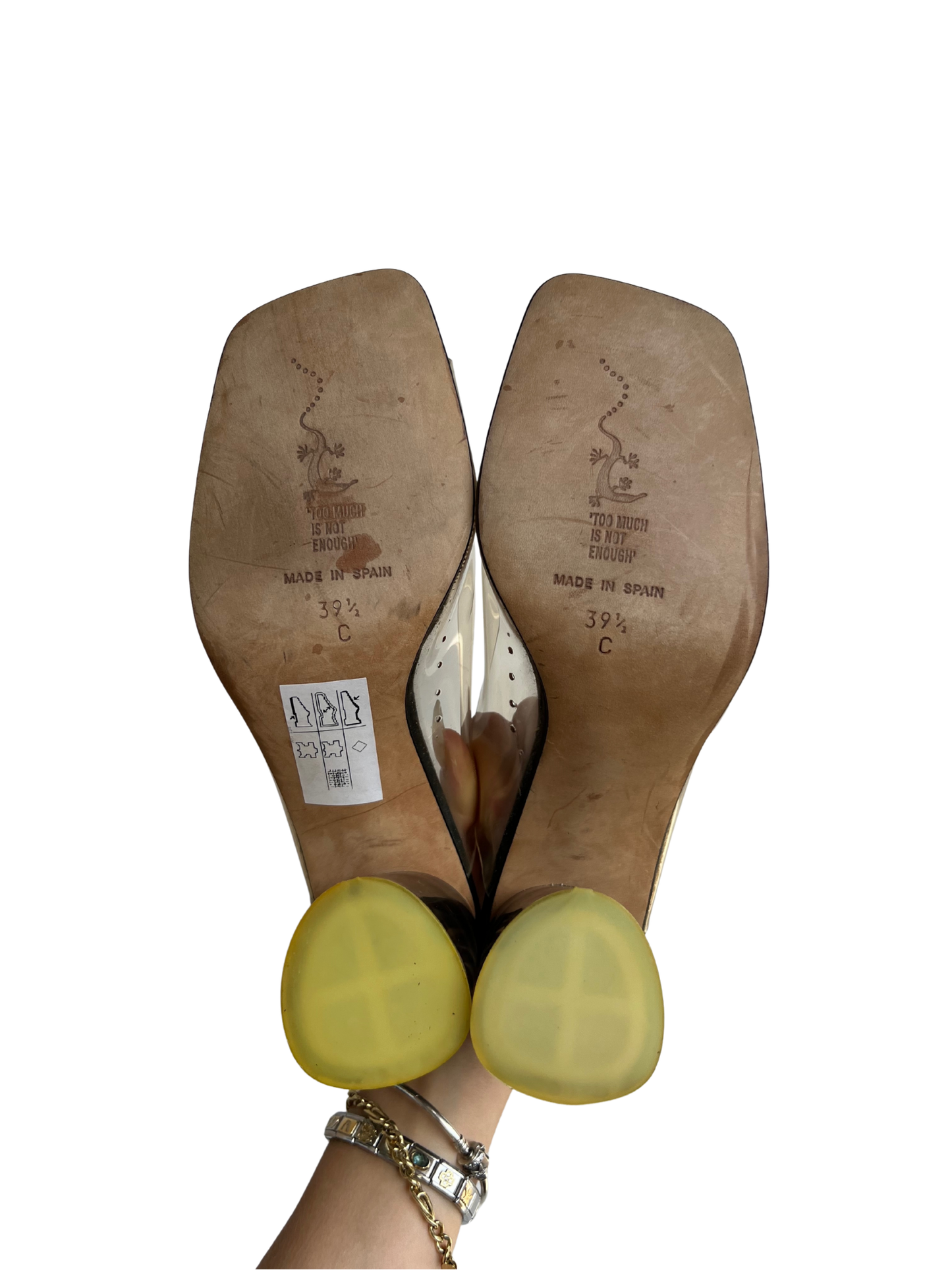 Beverly Feldmann Block Heel Mules