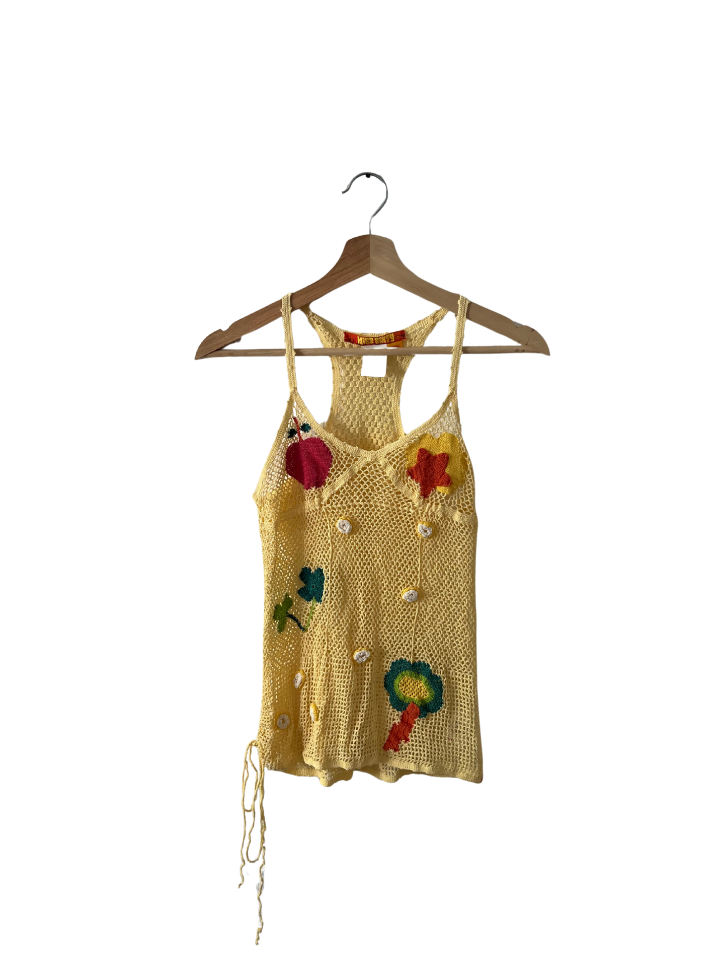 2000 rare miss sixty embroidered top