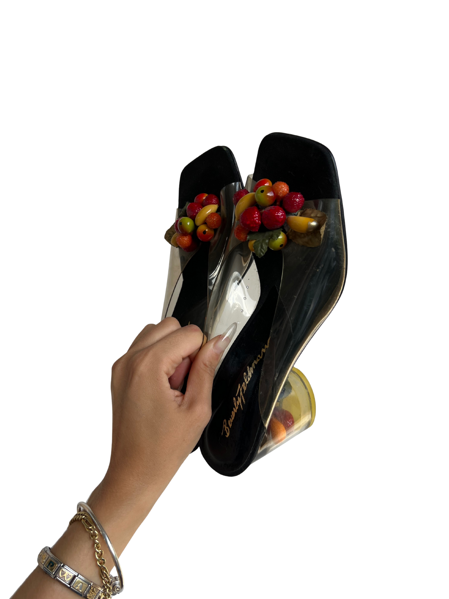 Beverly Feldmann Block Heel Mules