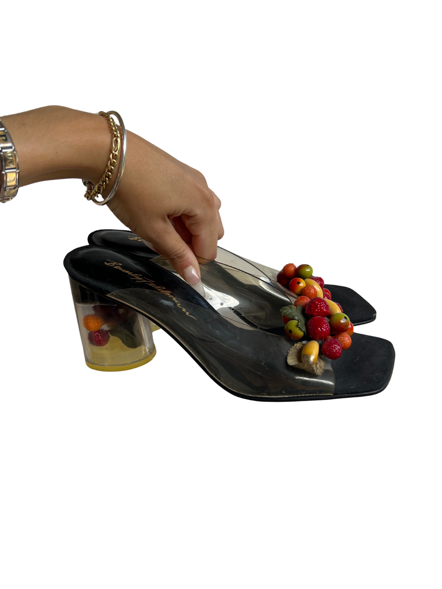 Beverly Feldmann Block Heel Mules
