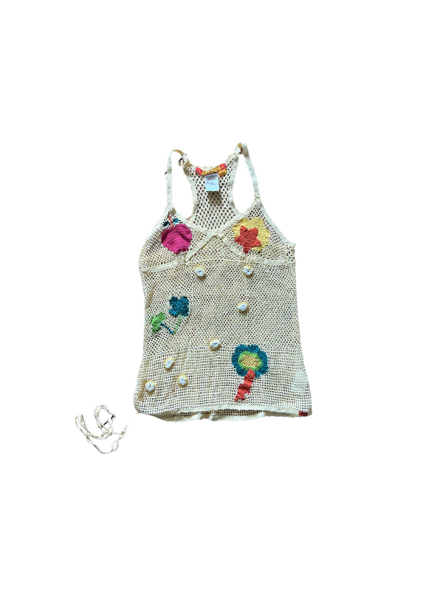 2000 rare miss sixty embroidered top