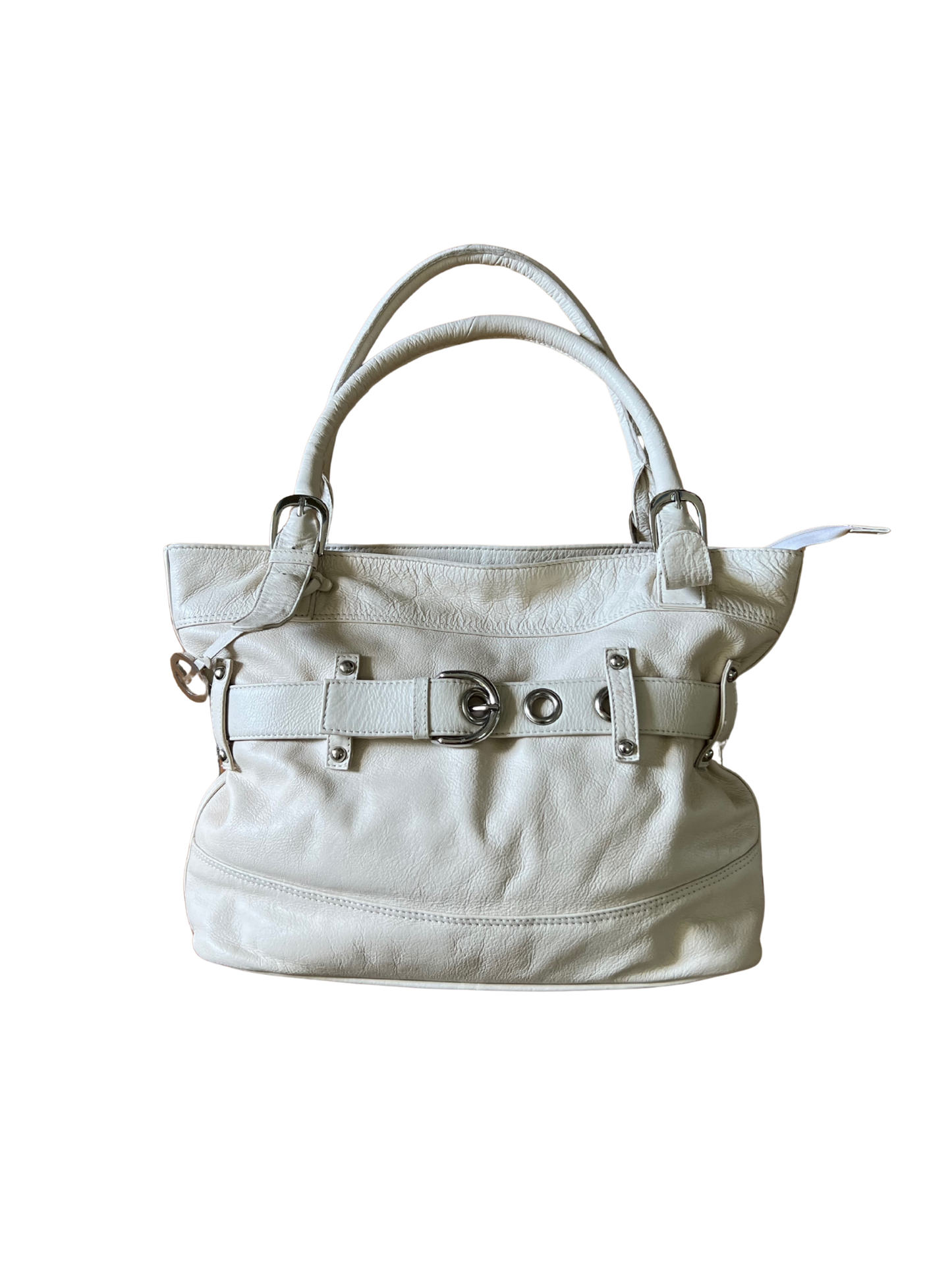 shoulder bag with buckle