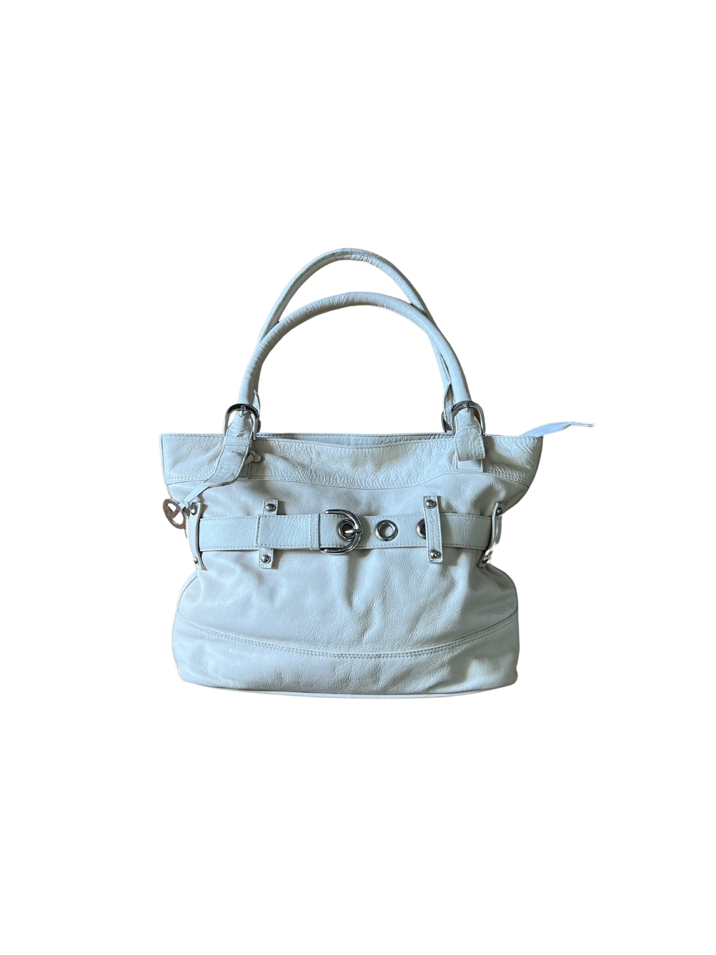 shoulder bag with buckle