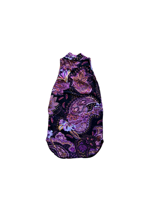 paisley neckholder top