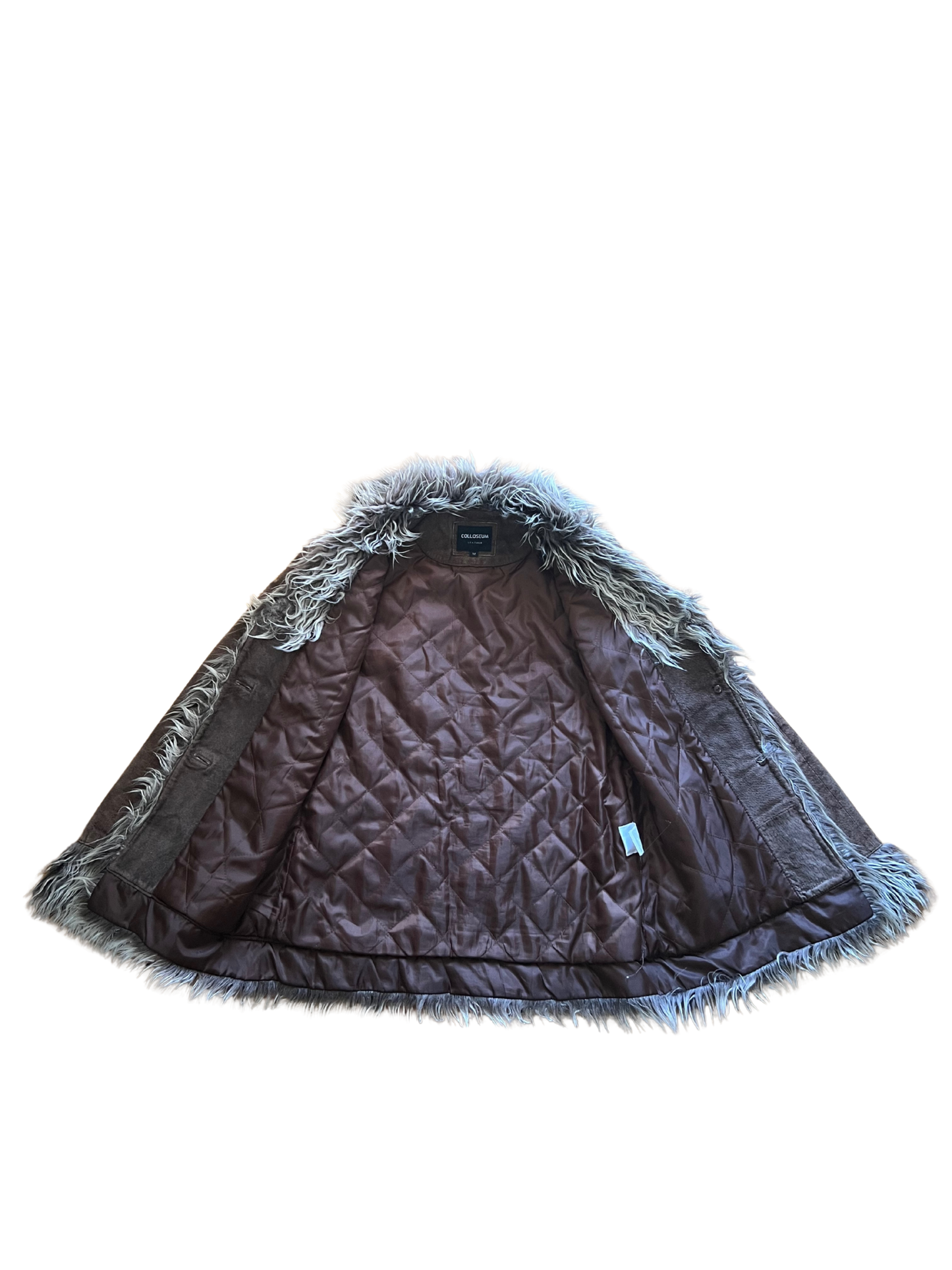 y2k 2000 inspired afghan coat