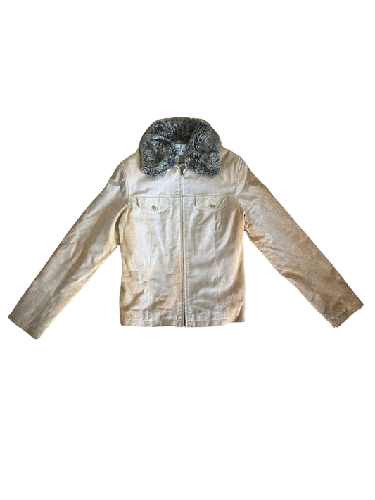 vintage leather jacket