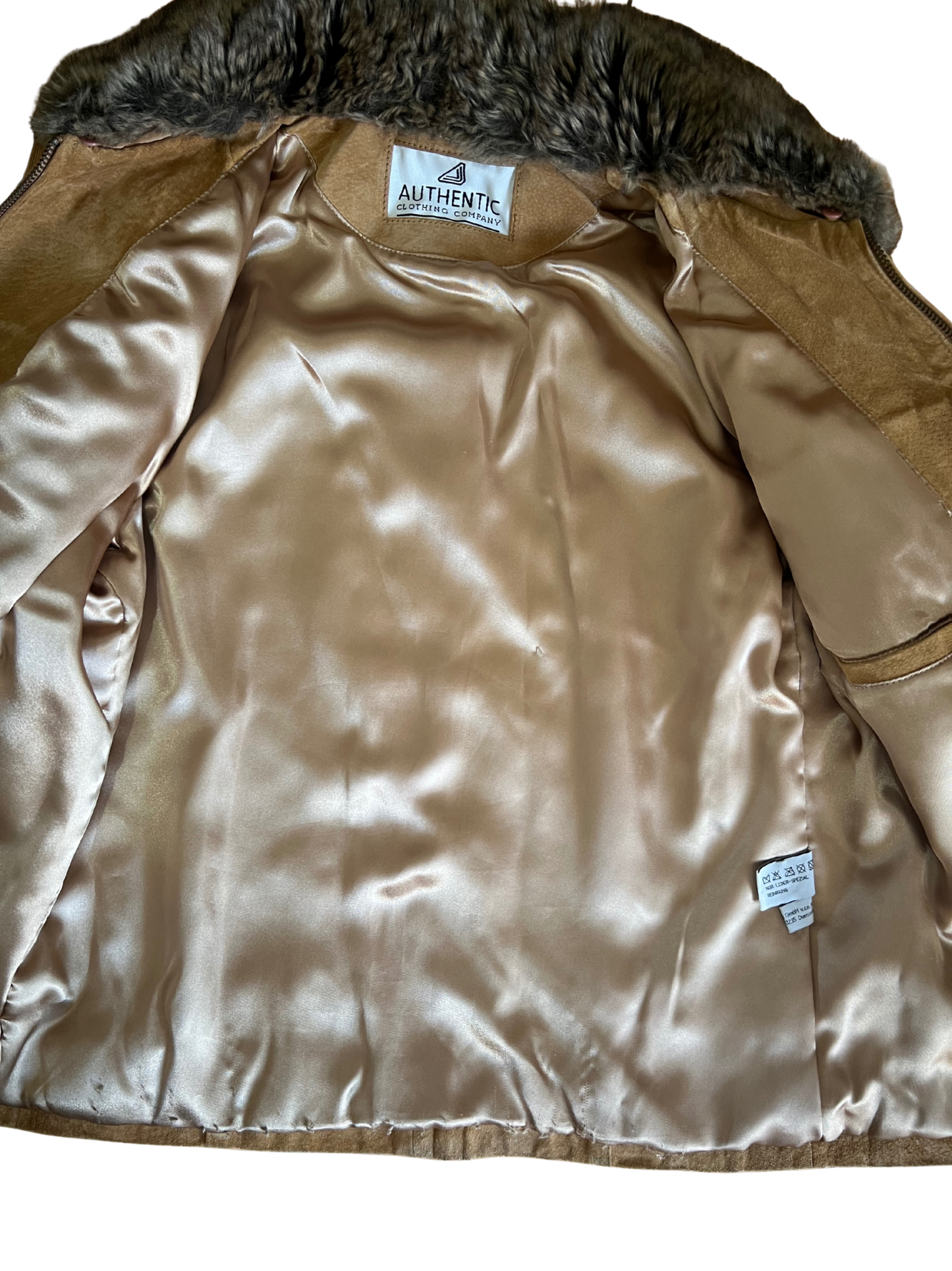 vintage leather jacket