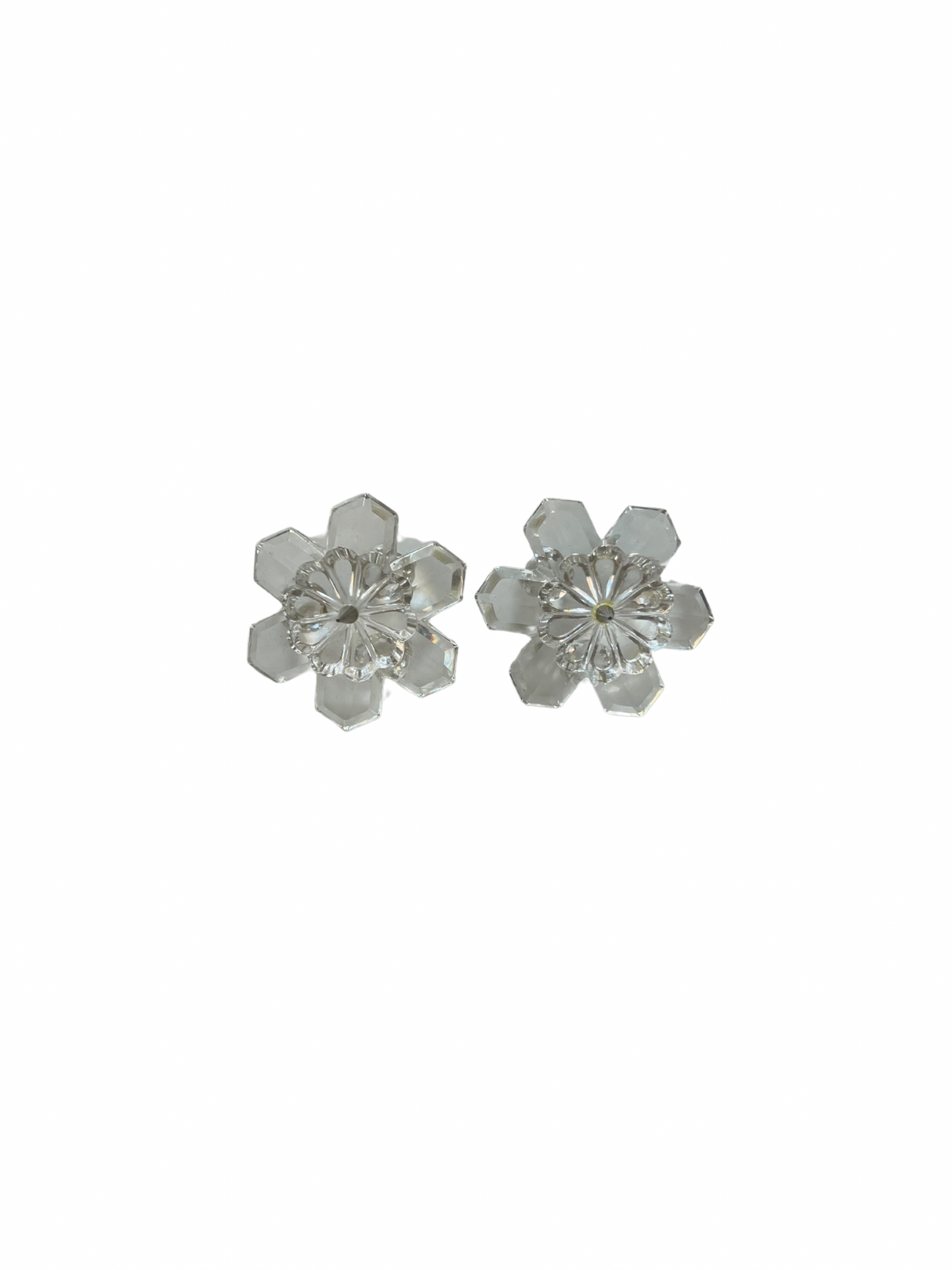 vintage swarovski candle holders